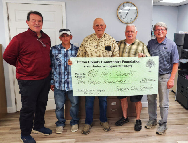 Grant to help with Mill Hall pool upgrades